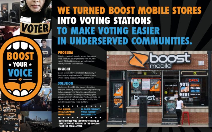 Boost mobile: boost your voice