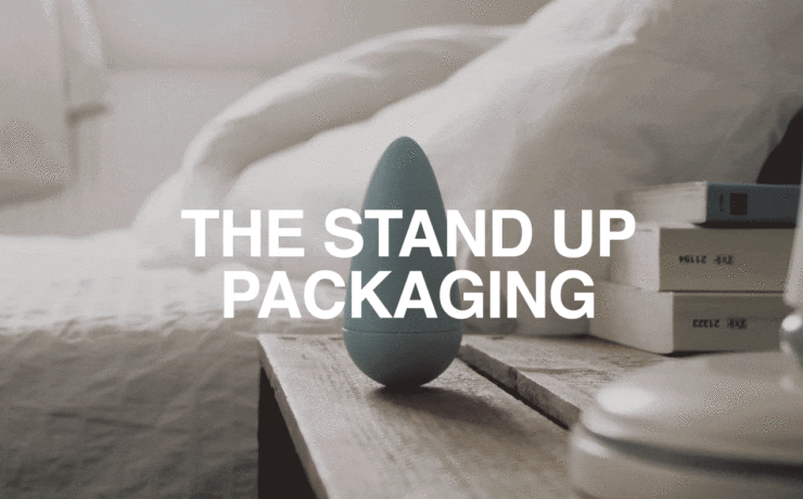 Passage du désir: the stand up packaging design