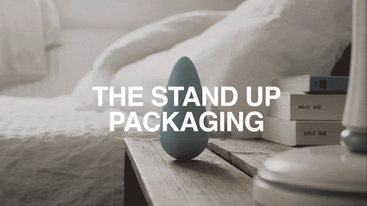 Passage du désir: The Stand Up Packaging Design