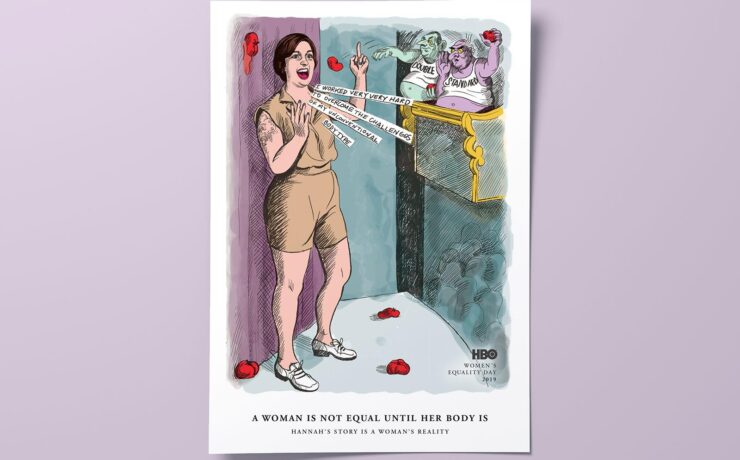 HBO - Women's Equality Day - Print Ad