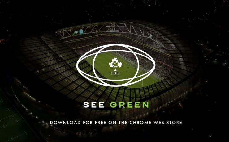 Irish rugby football union see green