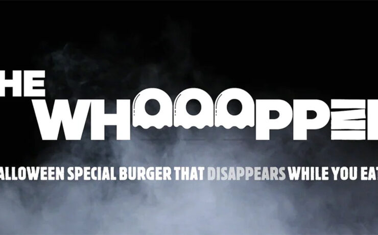 The whooopper by burger king - halloween campaign