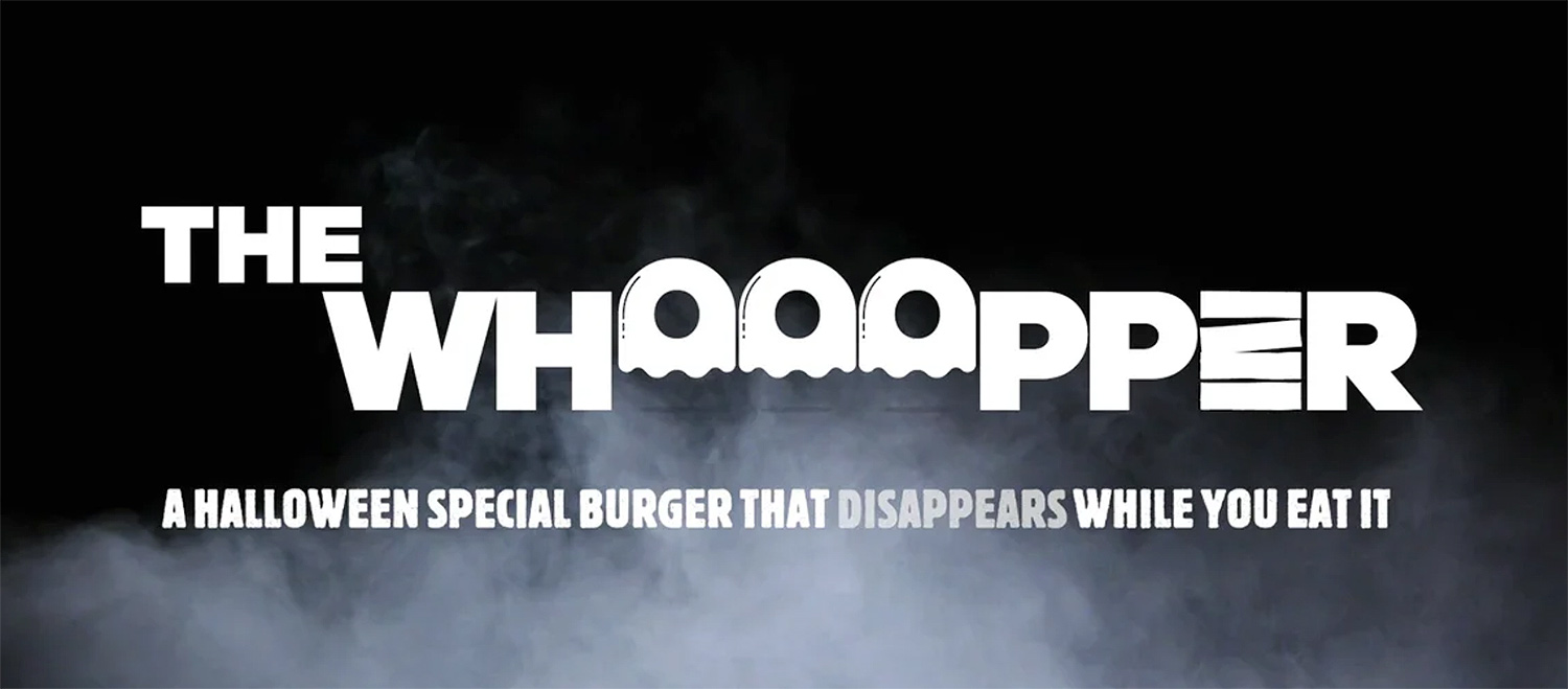 The Whooopper by Burger King - Halloween Campaign
