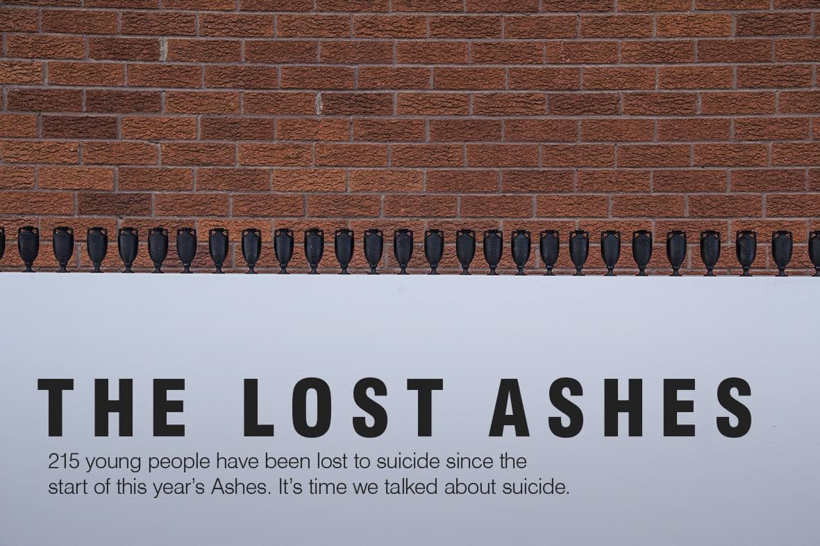 Opening Up Cricket & Youth Mental Health Matters - The Lost Ashes