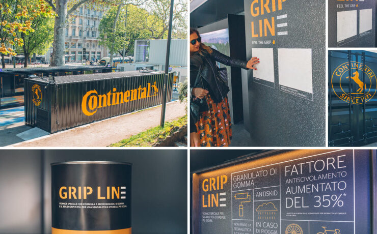 Continental grip line