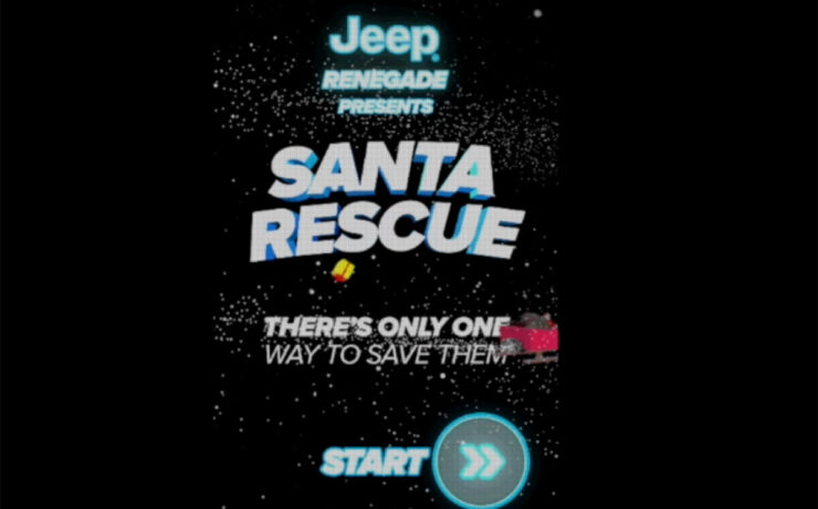 Renegade Santa Rescue by Jeep