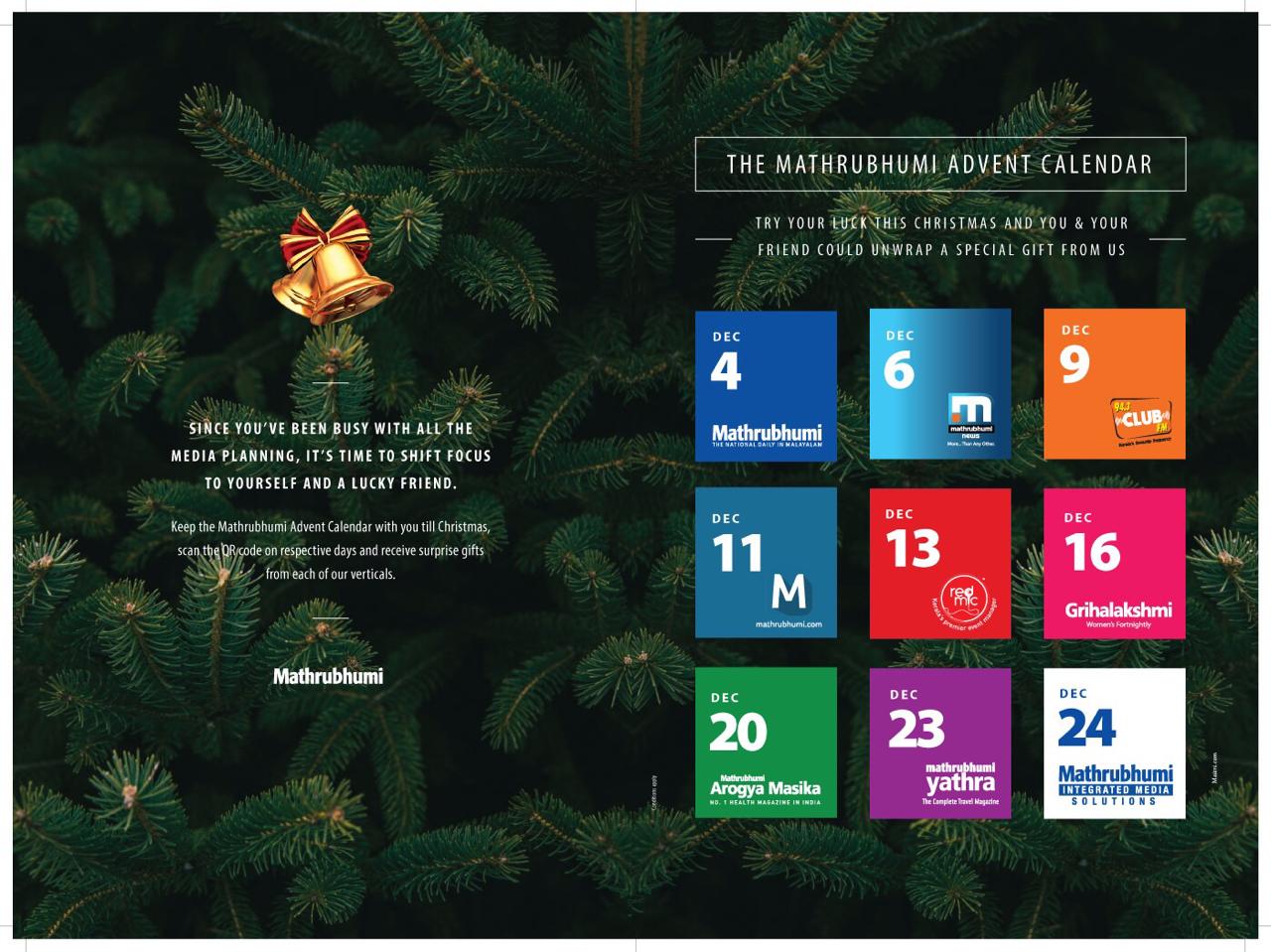 Digital Advent Calendars for an Interactive Christmas Campaign