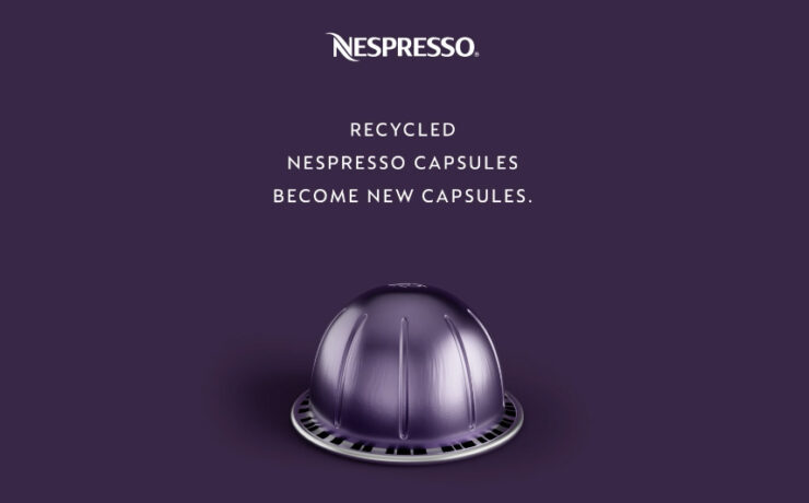 Nespresso recycled