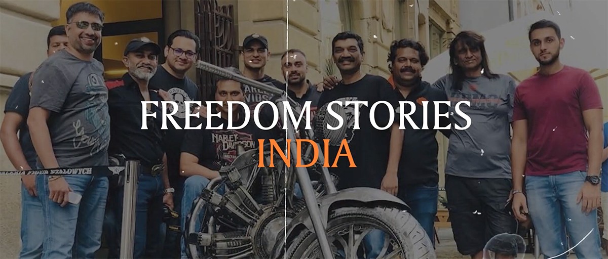#FreedomStoriesIndia – Harley-Davidson