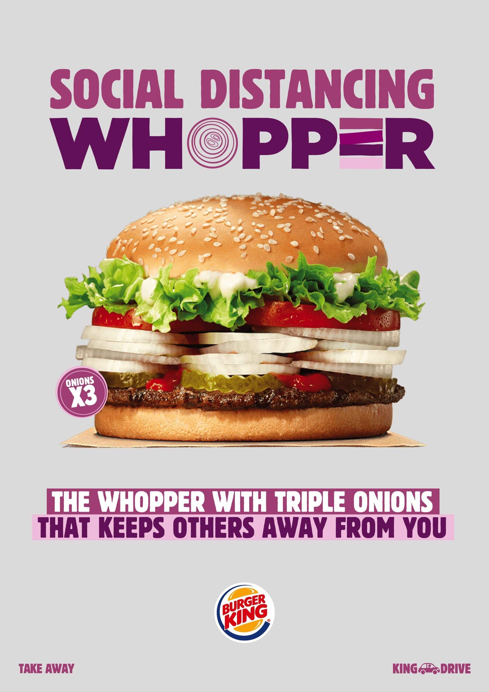 Burger King: The Social Distancing Whopper