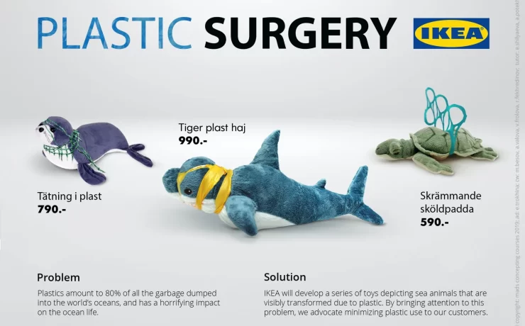 Ikea plastic surgery, creative print ads, campaigns of the world