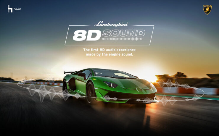 Lamborghini 8d sound