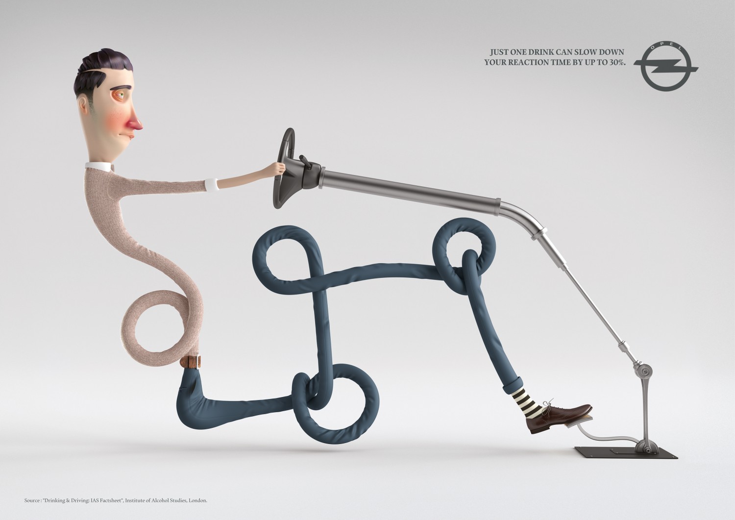 Don't drink and drive campaign by Opel