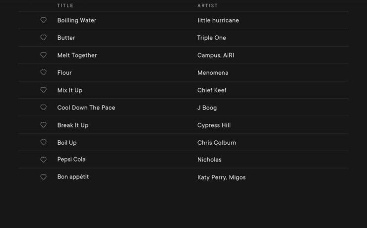 Pepsi eat this playlist