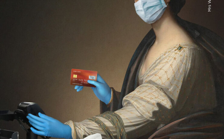 Art of quarantine - benjamin west, mrs. Wordell as hebe