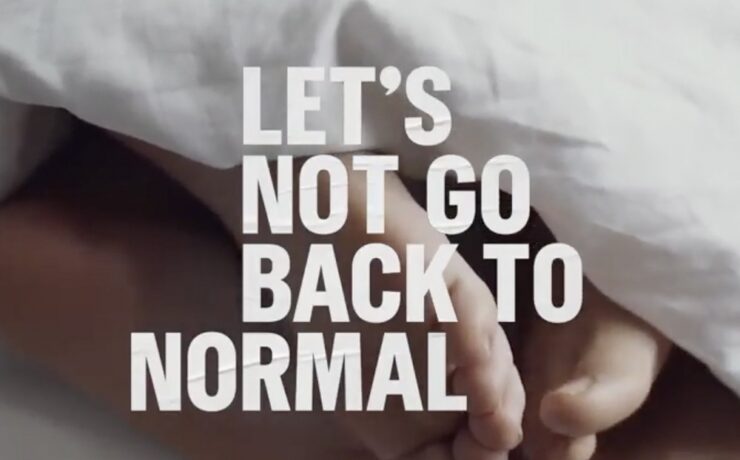 Let’s not go back to normal by durex