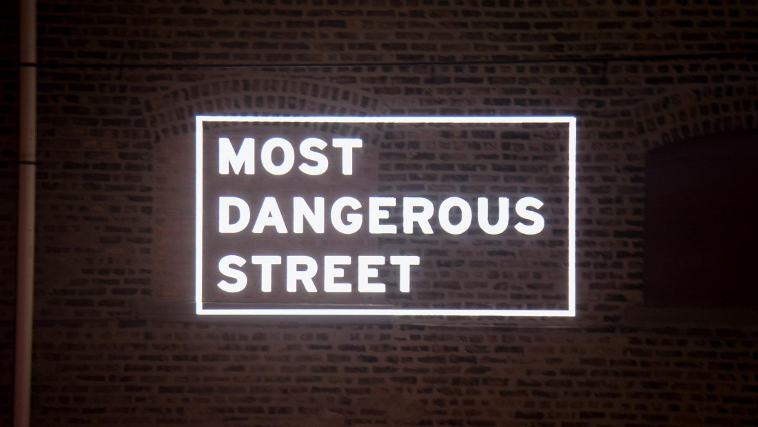 'Most Dangerous Street' campaign by Illinois Council Against Handgun Violence Friends of Cancer Patients Campaigns of the World®