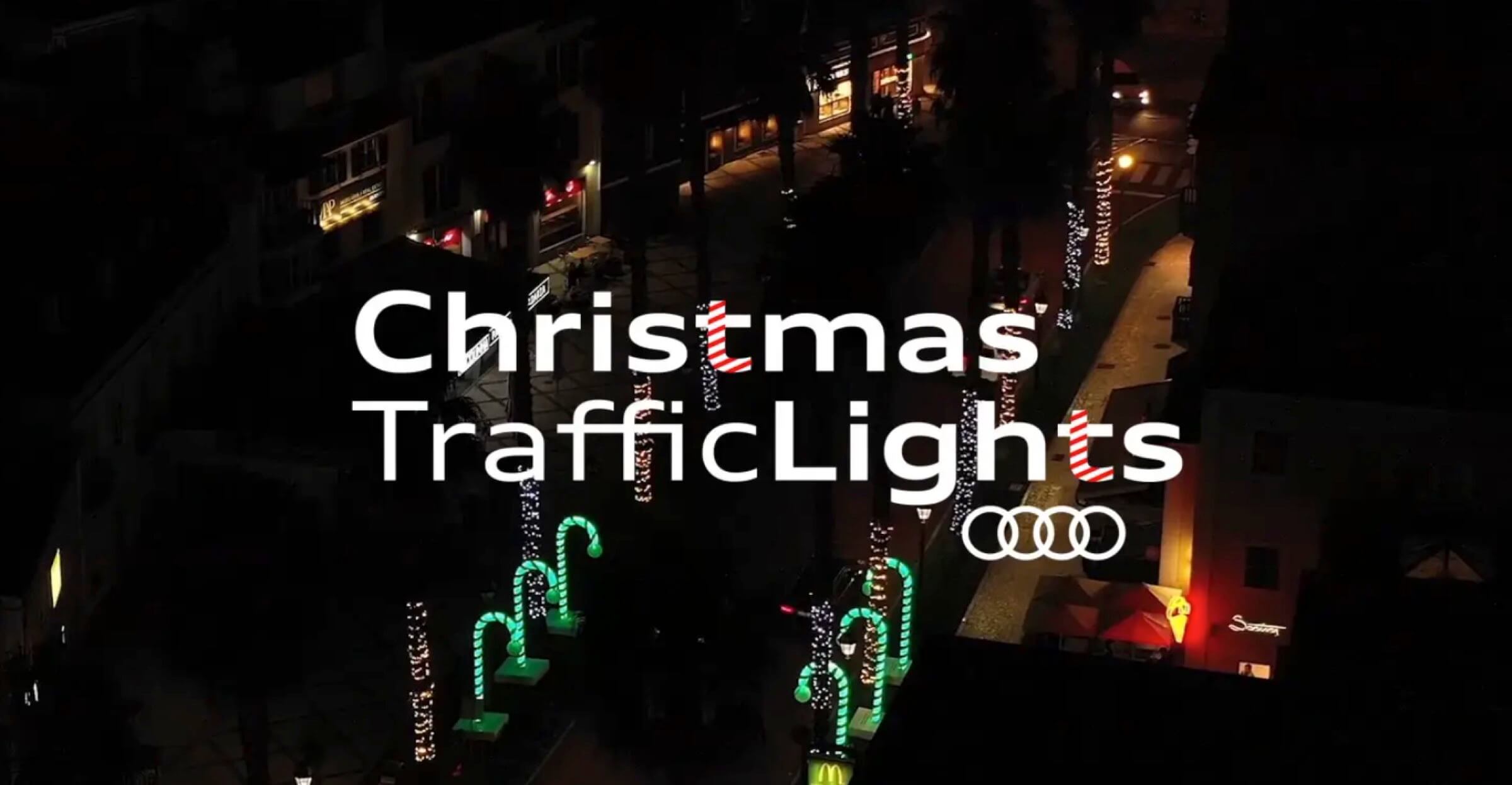 Christmas Traffic Lights, Audi