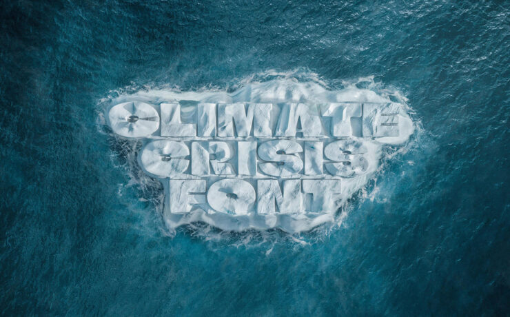 The Climate Crisis Font