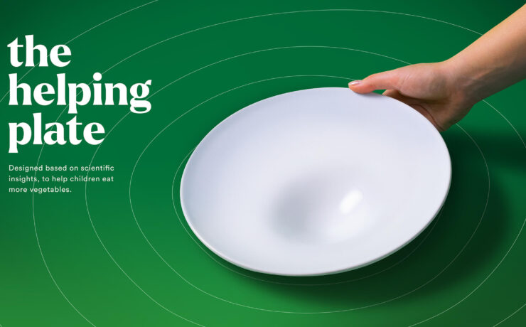 The helping plate by hak