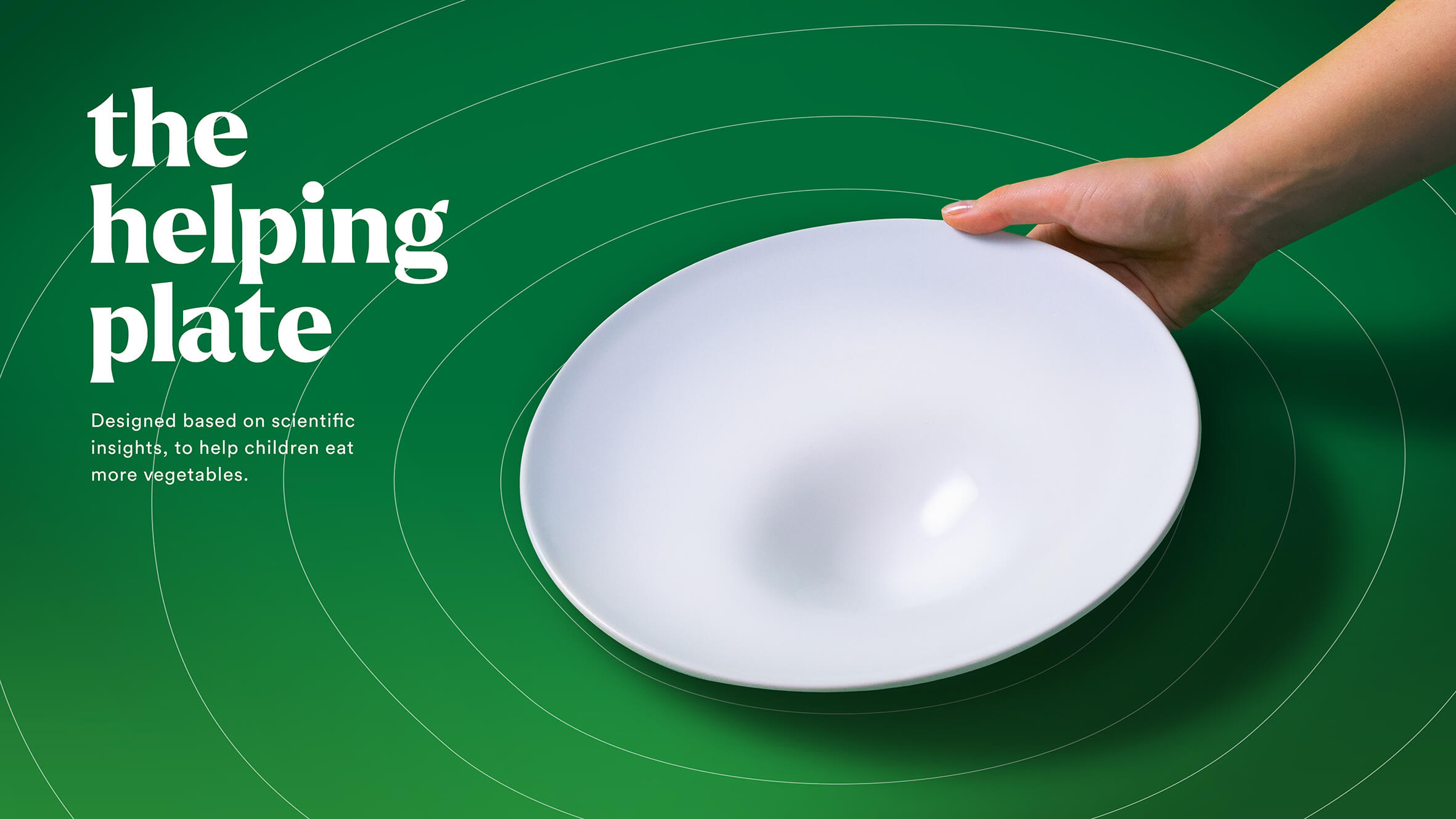 The Helping Plate by HAK