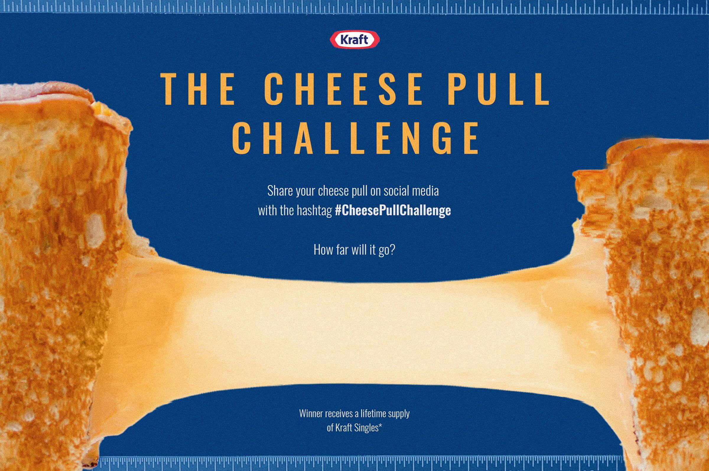 Cheesepullchallenge By Kraft Singles Campaigns Of The World 