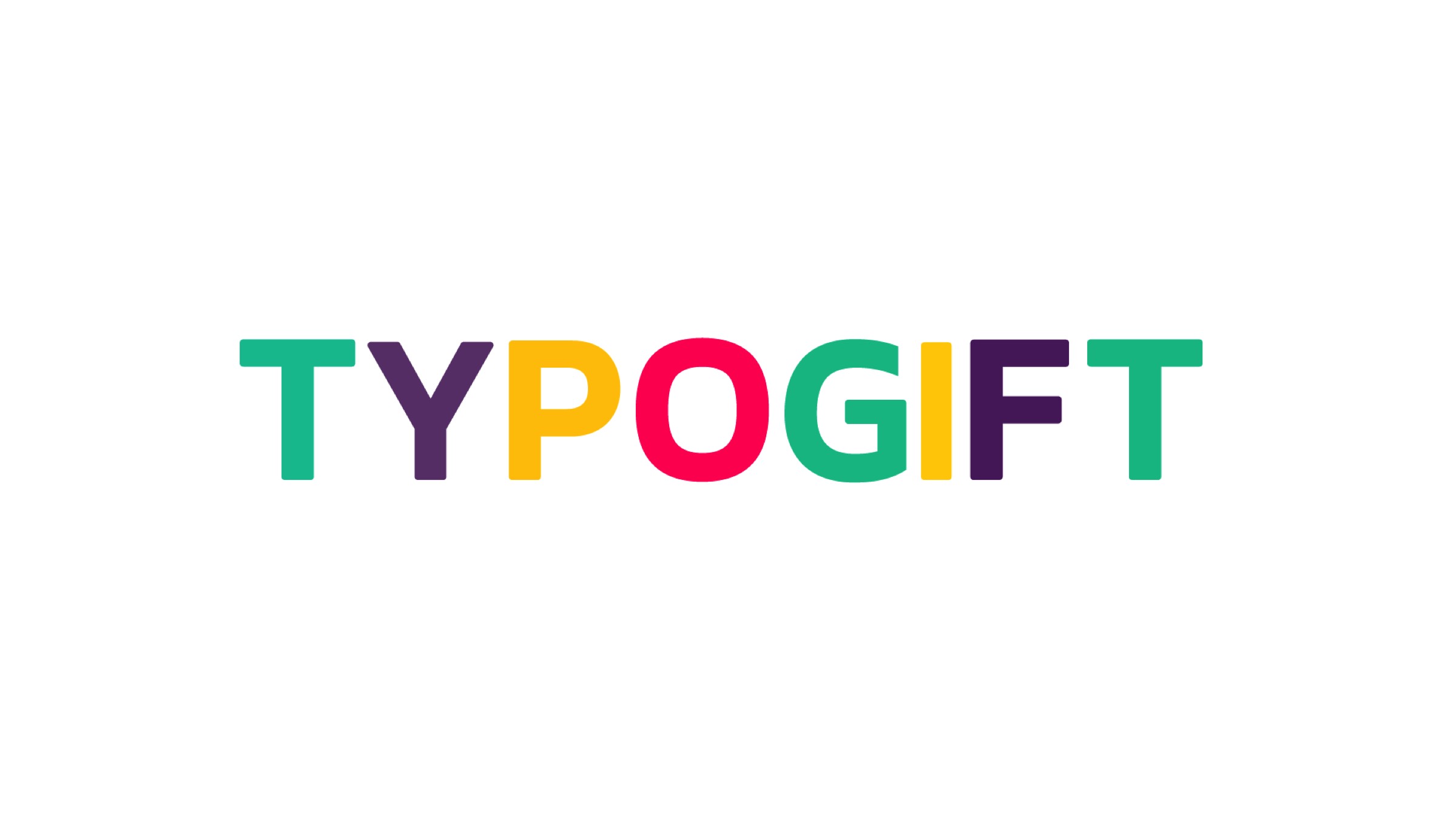 Typogift by WORKKIT