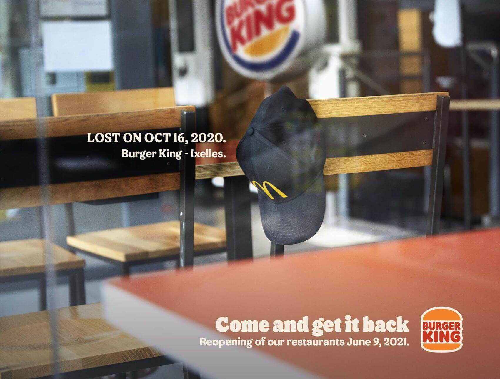 Burger King Forgotten items