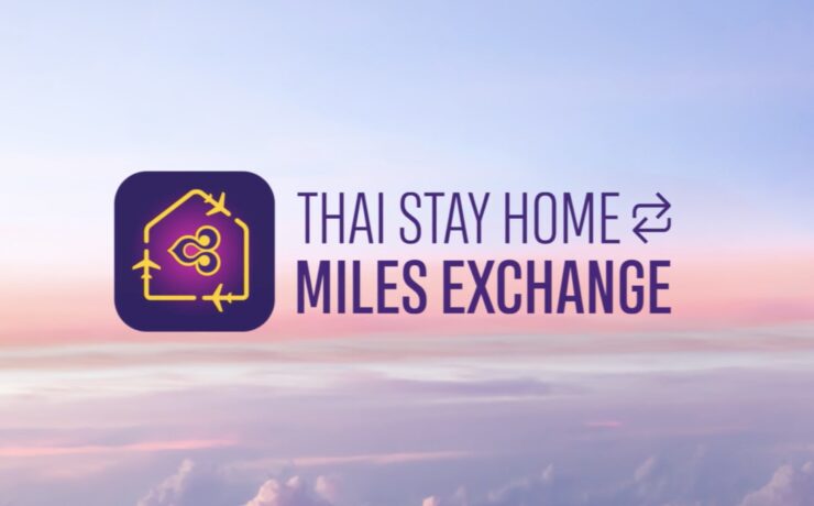 Thai airways: stay home miles exchange