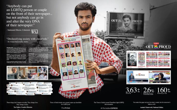 Times of India: Out and Proud Classifieds
