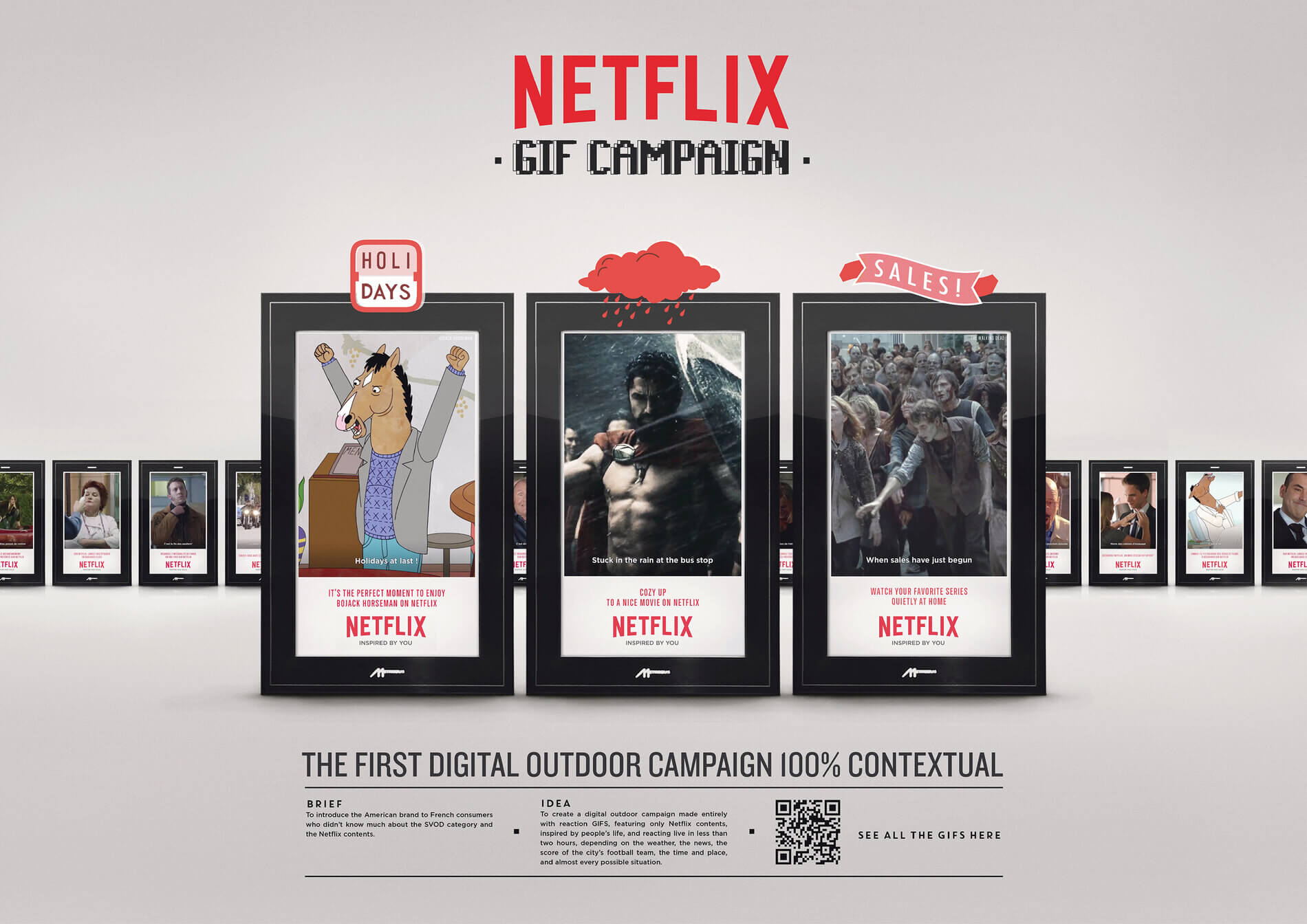 Netflix Gif Campaign Doctors of the World: Make a child cry. Campaigns of the World®