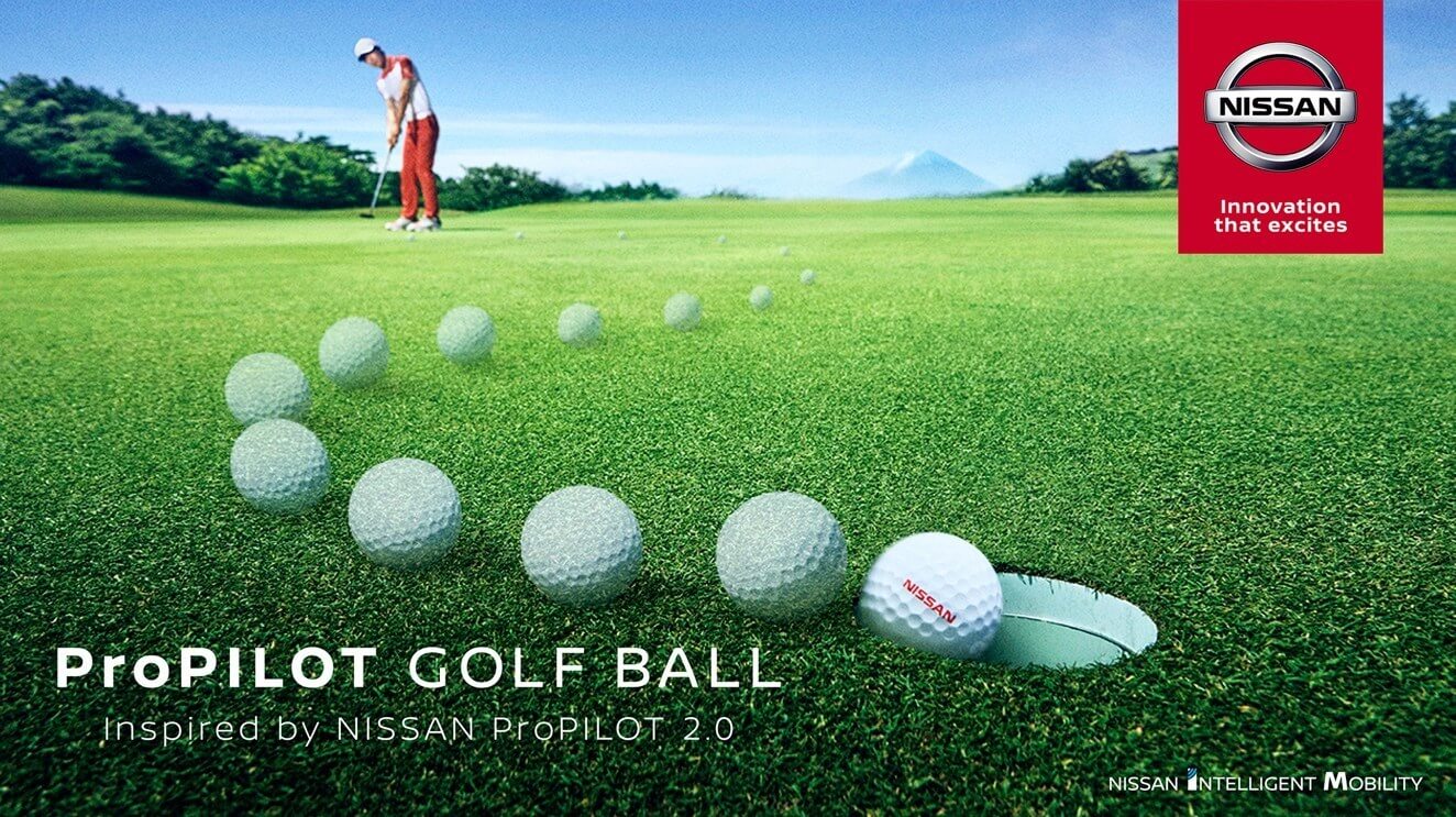 ProPILOT golf ball by Nissan, Campaigns of the world