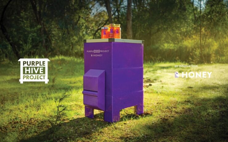 Purple hive project by bega cheese, campaigns of the world