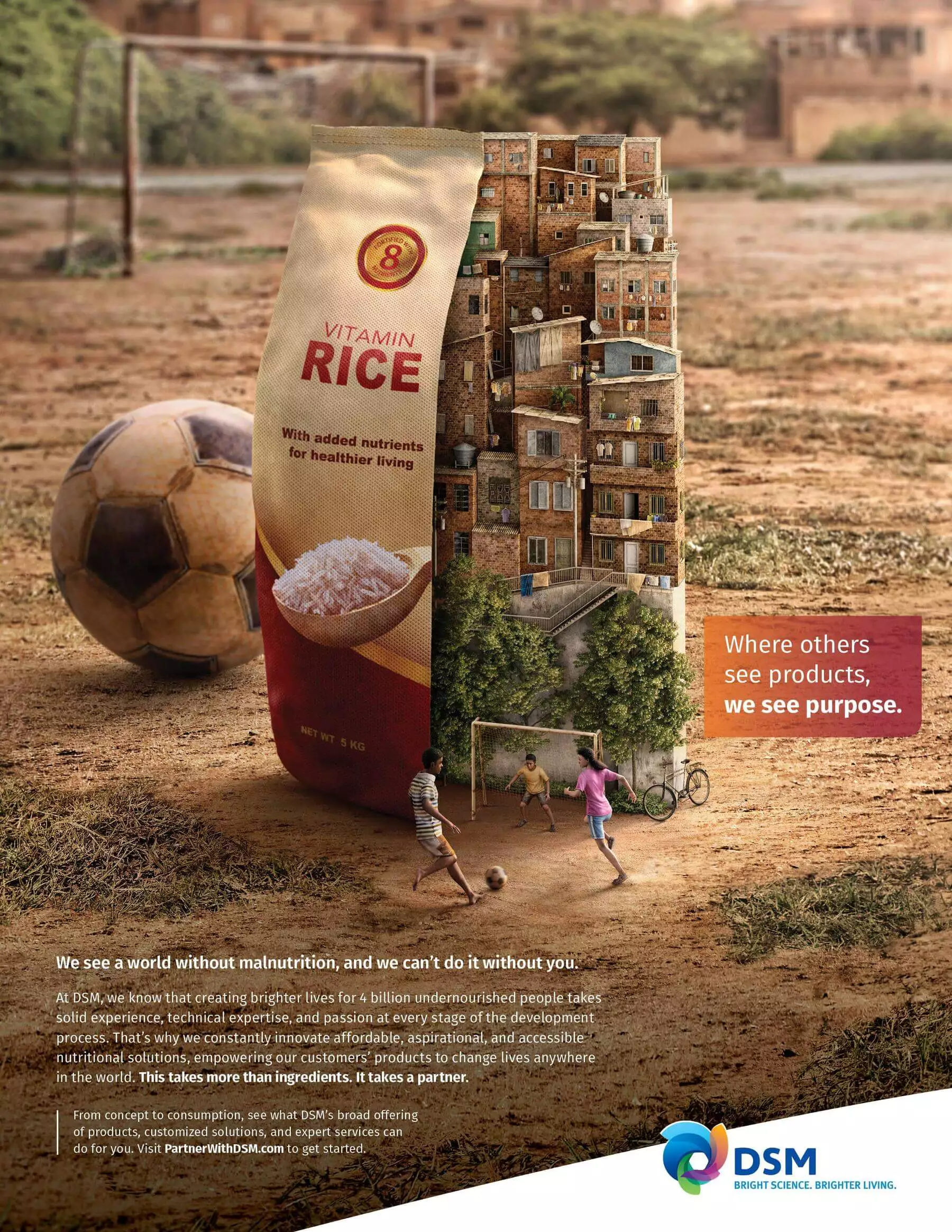 DSM Products With Purpose, Campaigns of the world