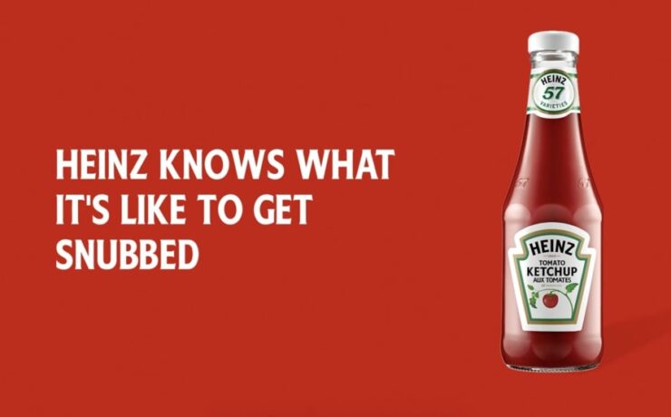 Heinz ketchup, heinz on film