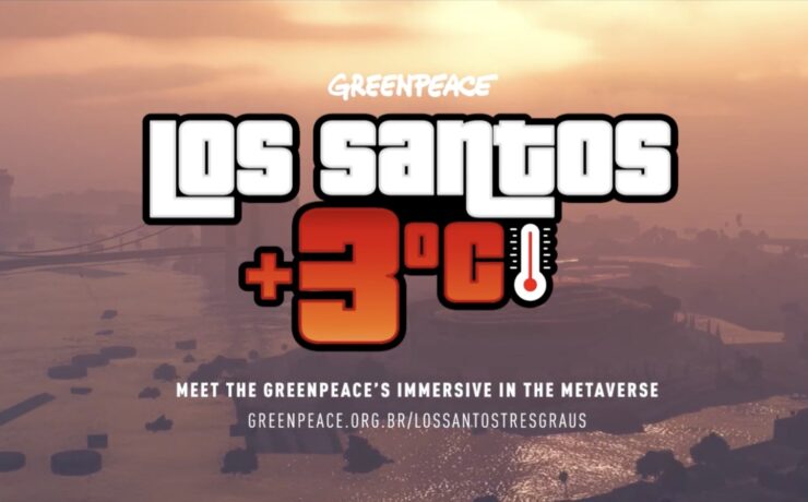 Greenpeace, los santos +3ºc, campaigns of the world