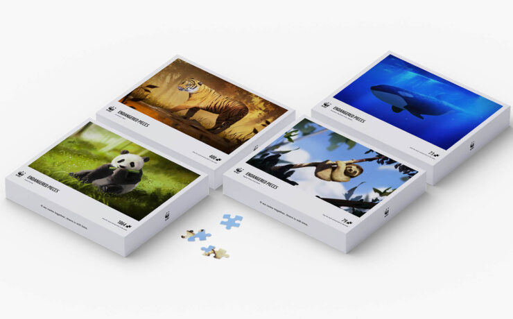 Wwf endangered pieces, campaigns of the world