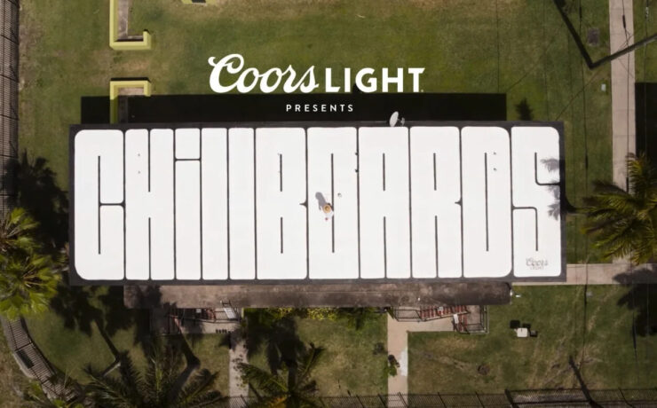 Chillboards, coors light, campaigns of the world