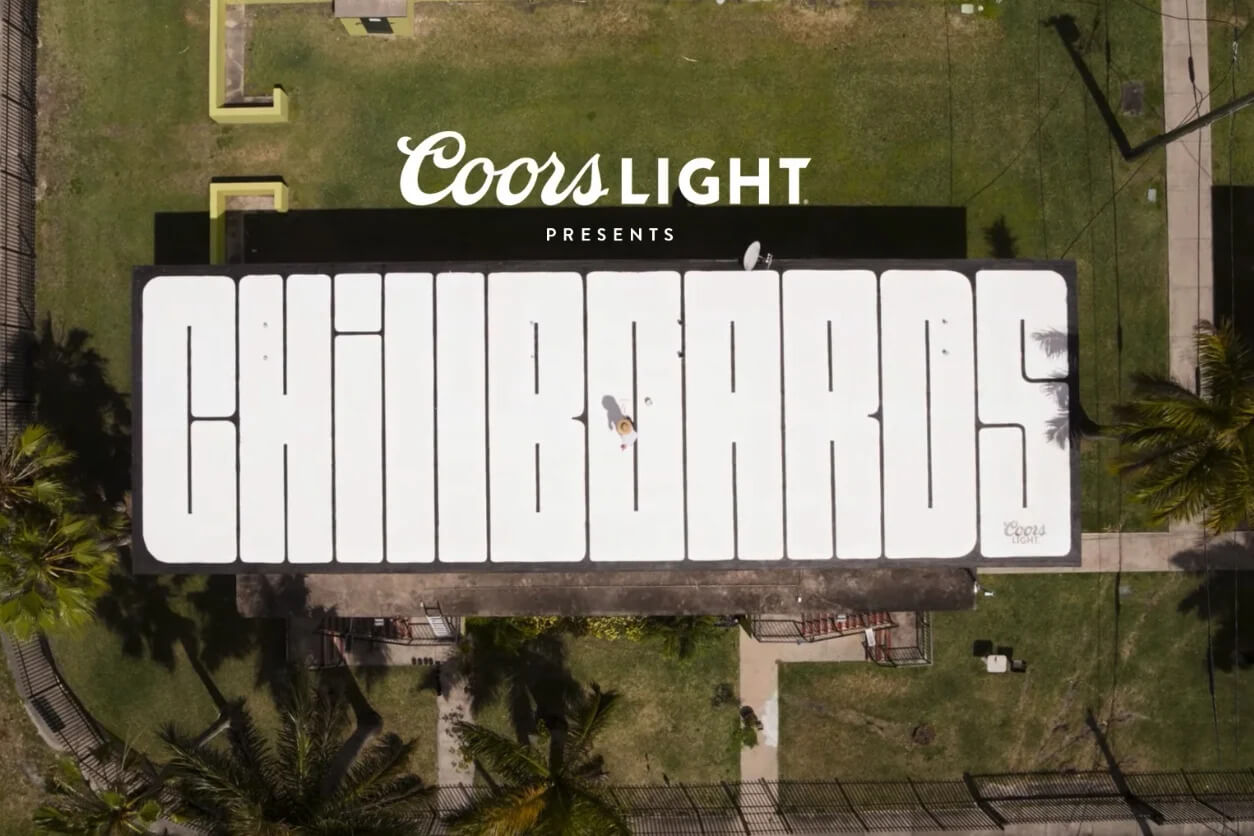 Chillboards, coors light, Campaigns of the world