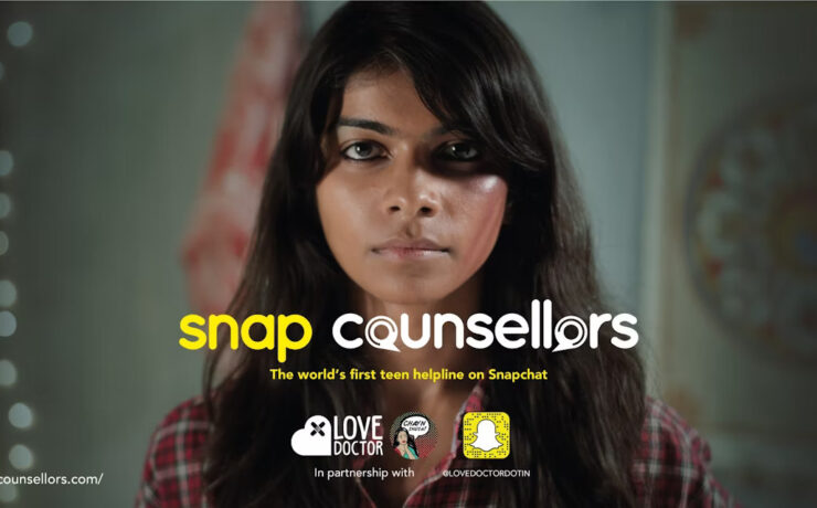 Snap counsellors, snapchat, campaigns of the world