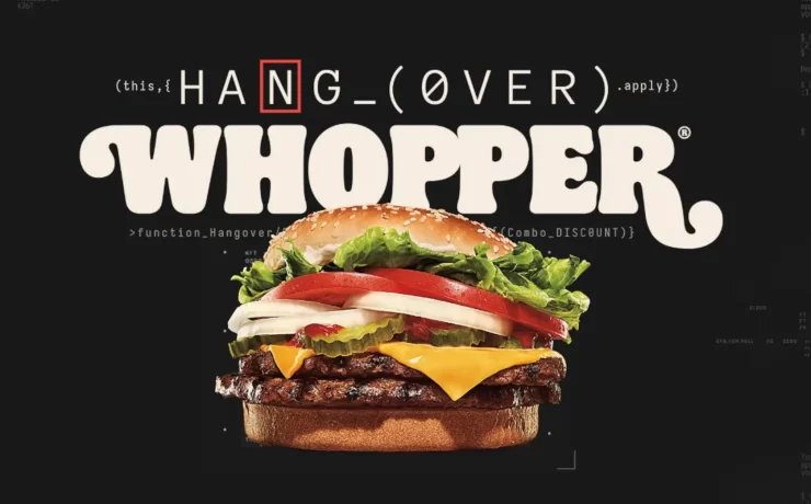 Burger king, hangover whopper, campaigns of the world