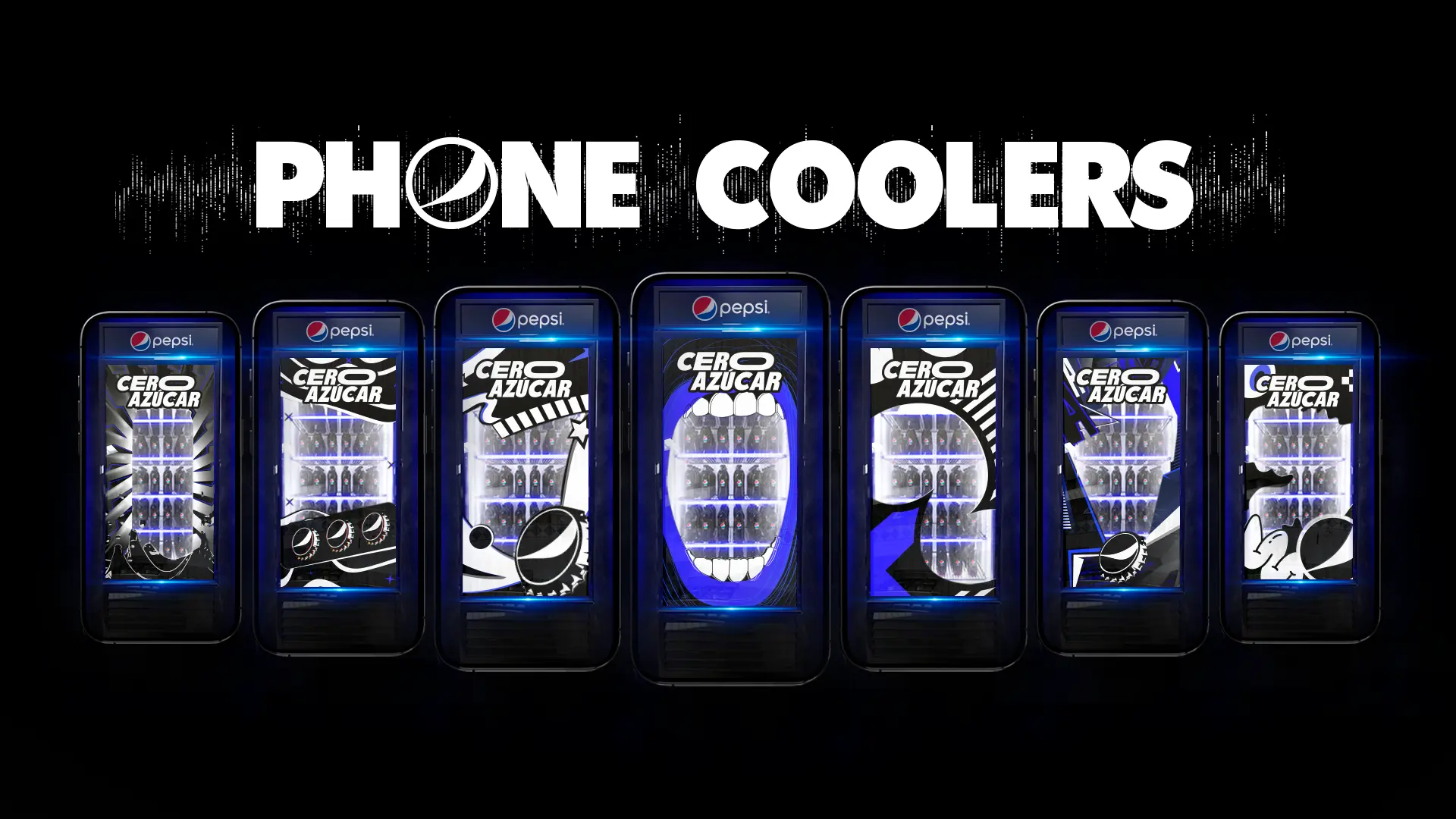 Pepsi's Innovative "Phone Coolers" Campaign: Say Goodbye to Smartphone Overheating Woes Pepsi Axl Glass Bottle Campaigns of the World®