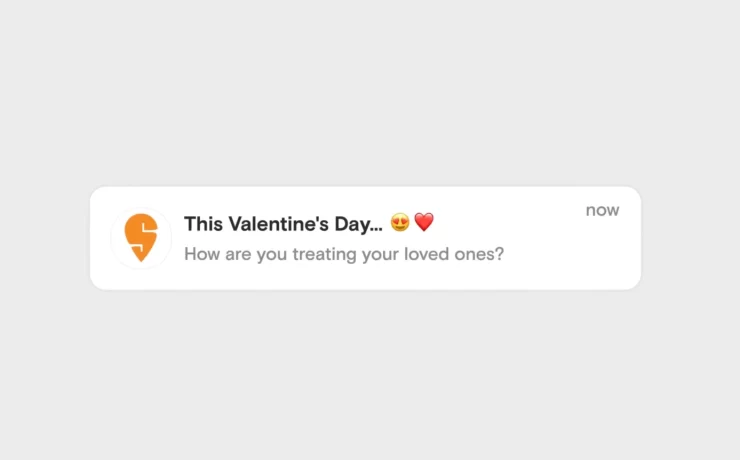 Swiggy, table for 2, valentine's day campaign, campaigns of the world