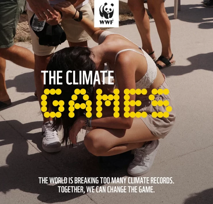 The Climate Games, WWF, Campaigns of the world, Paris Olympics