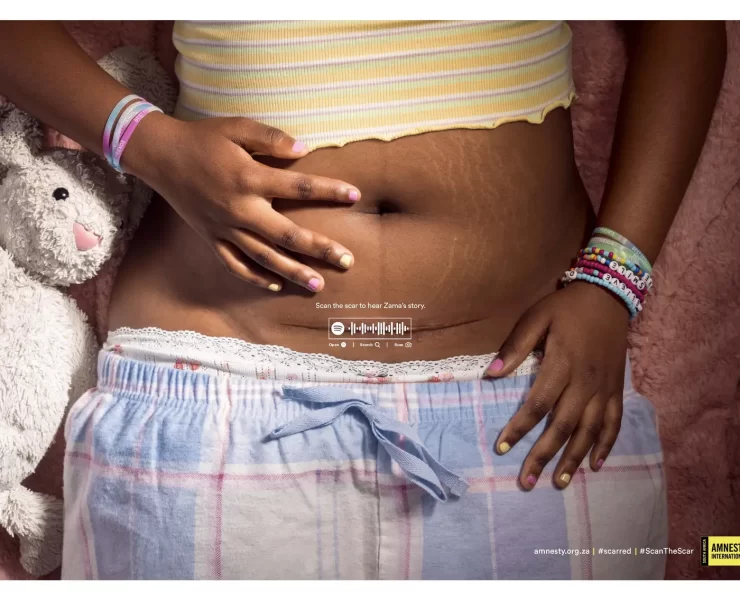 #ScanTheScar, Amnesty International, Campaigns of the world, Child Abuse