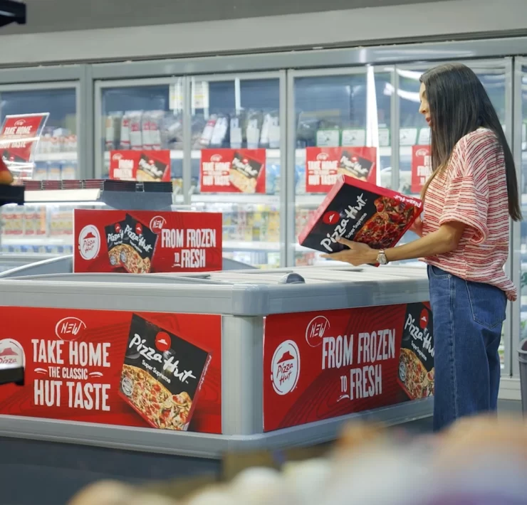 Pizza Hut frozen pizza, Campaigns of the world