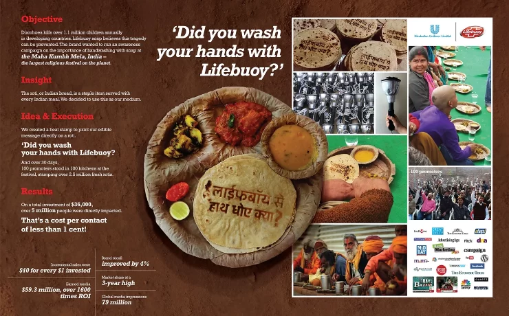 Lifebuoy Hand Wash, Roti Reminder, Campaigns of the world