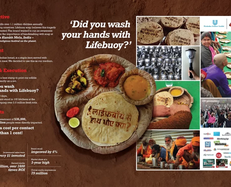 Lifebuoy Hand Wash, Roti Reminder, Campaigns of the world