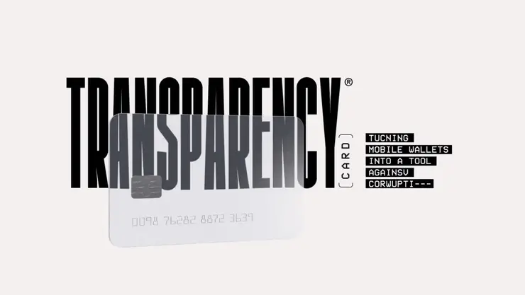 Transparency card, corruption in brazilian politics, campaigns of the world