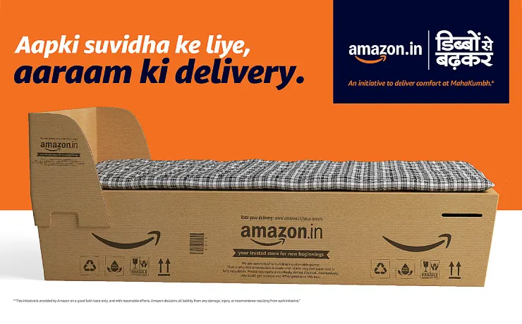 Amazon Box Beds, Maha Kumbh 2025, Campaigns of the world